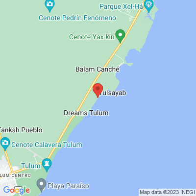 map from Cancun Airport to Casa Altamar