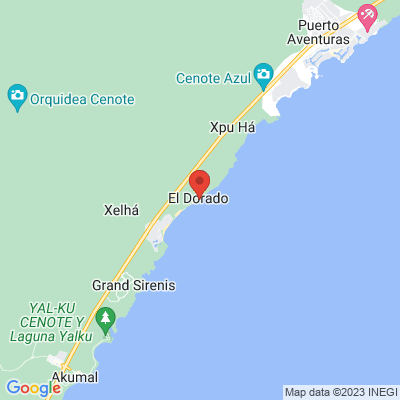 map from Cancun Airport to Sensimar Resort Riviera Maya, Gourmet - All Inclusive