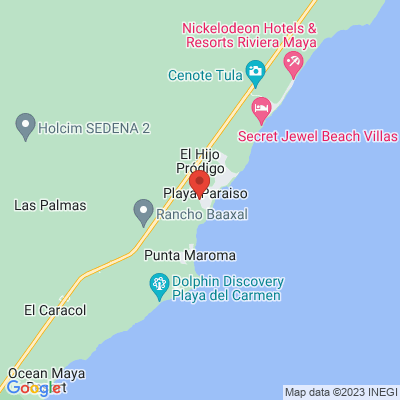 map from Cancun Airport to Iberostar Grand Paraiso