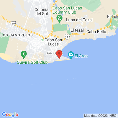 map from Cancun Airport to Playa Grande Resort & Grand Spa Cabo San Lucas