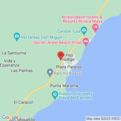 map from Cancun Airport to IBEROSTAR PARAISO BEACH GOLF CLUB