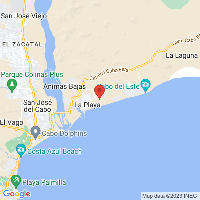 map from Cancun Airport to Secrets Puerto Los Cabos Golf & Spa Resort